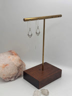 Threader geometric earrings