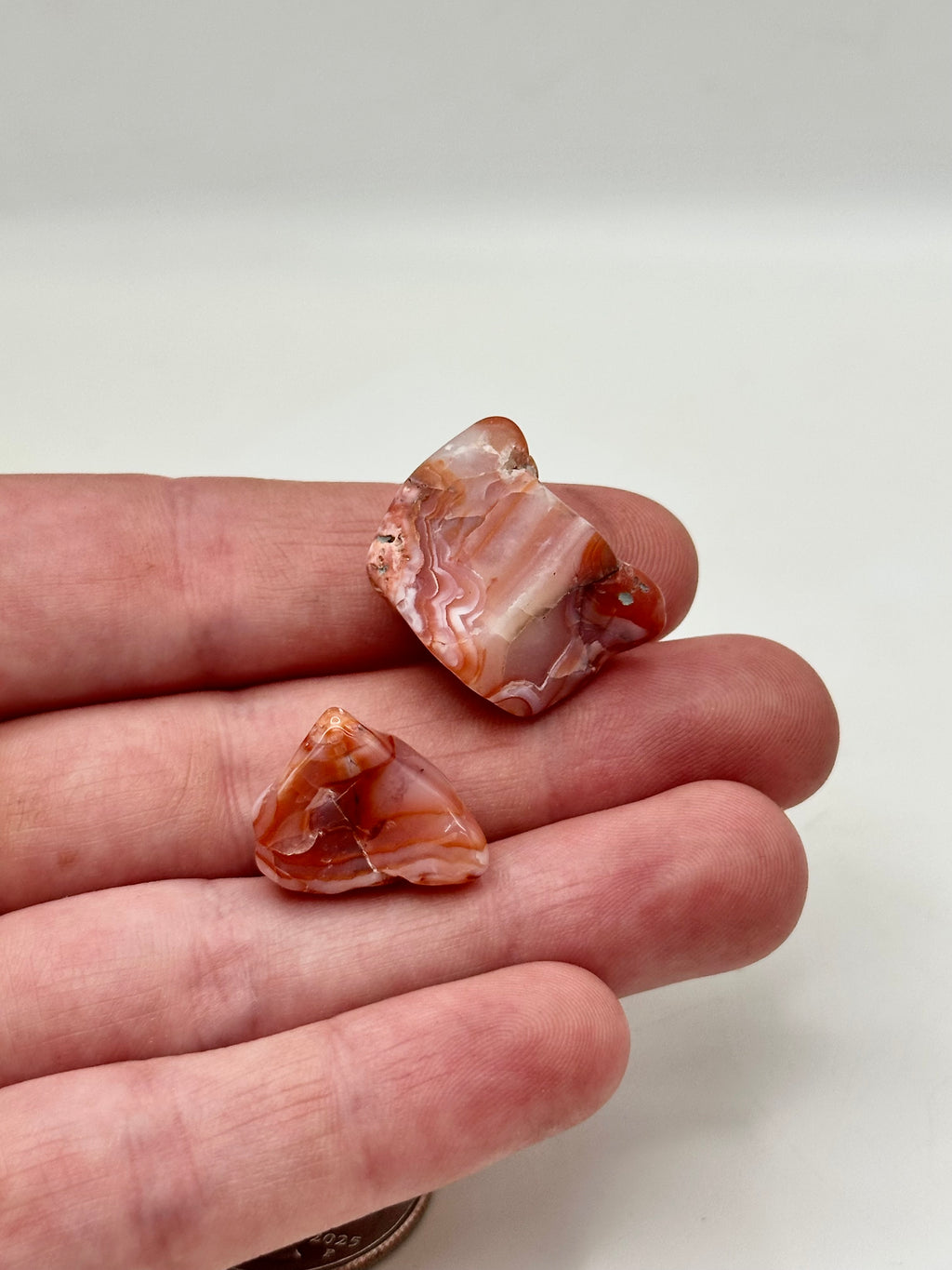 Banded Carnelian Agates