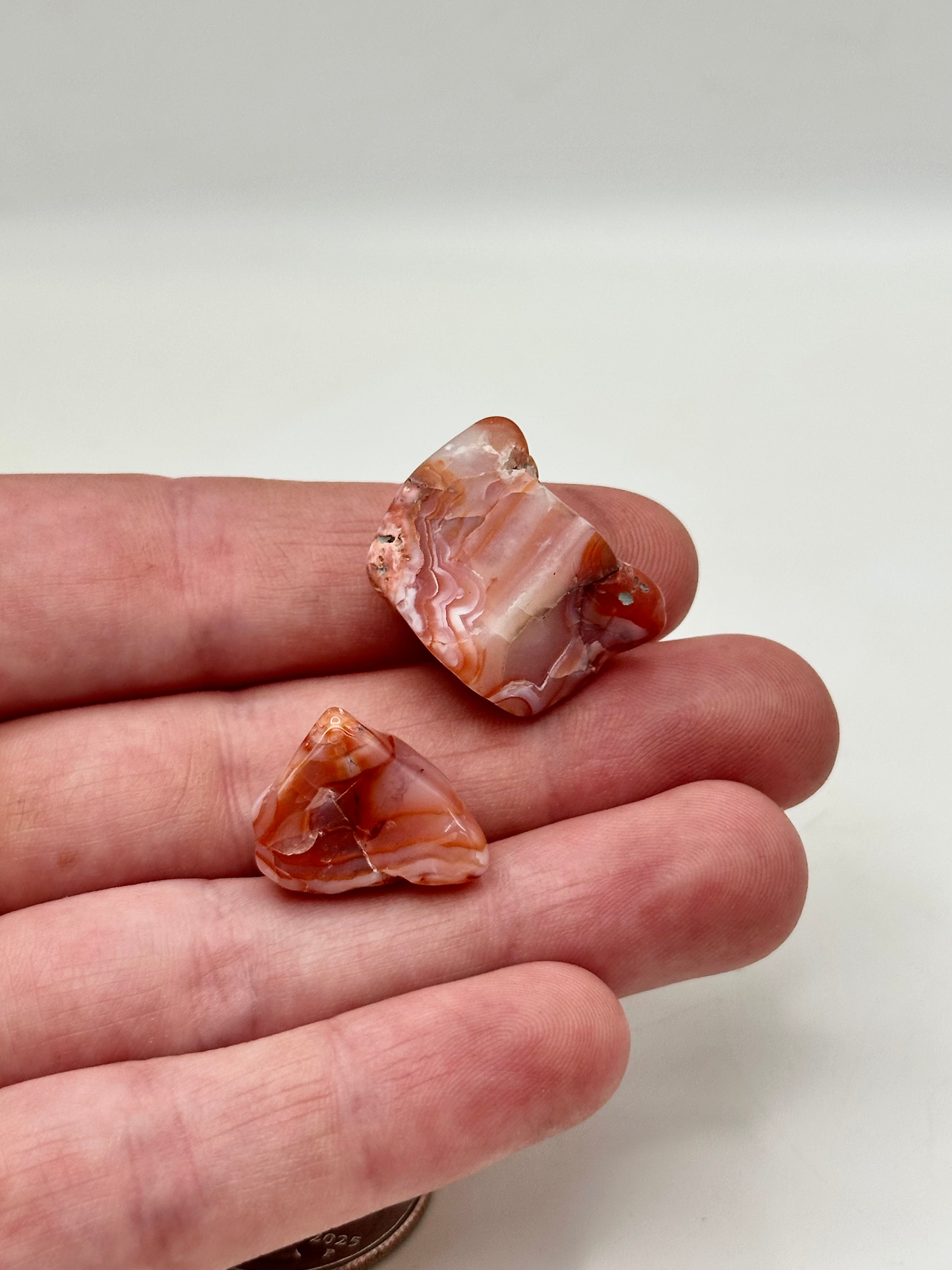 Banded Carnelian Agates