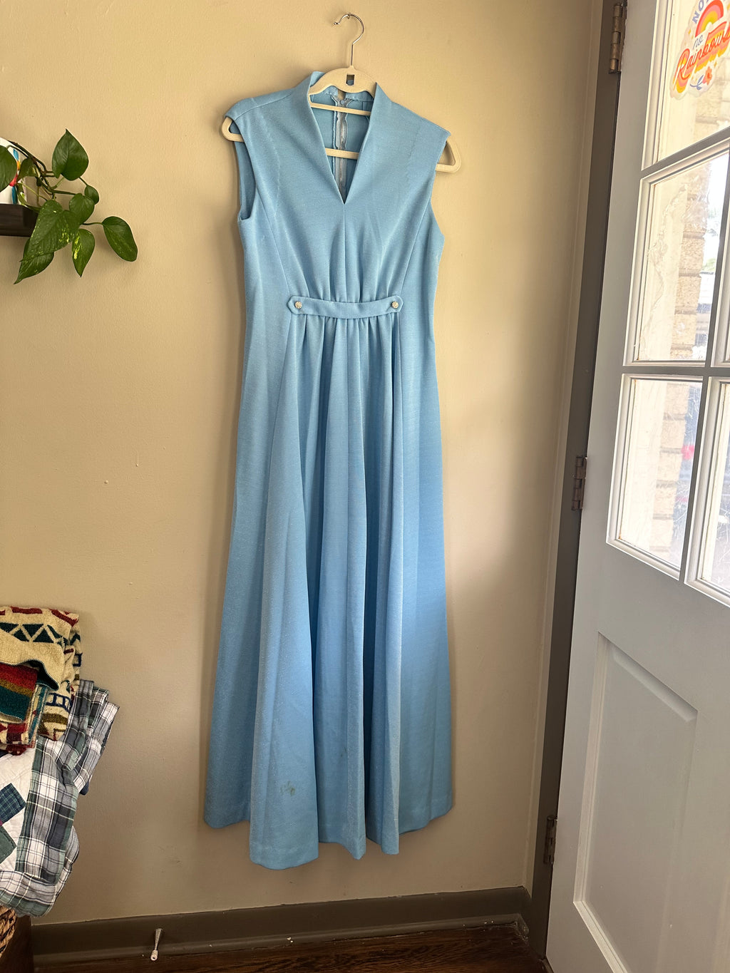 Blue Sparkle Elsa Dress