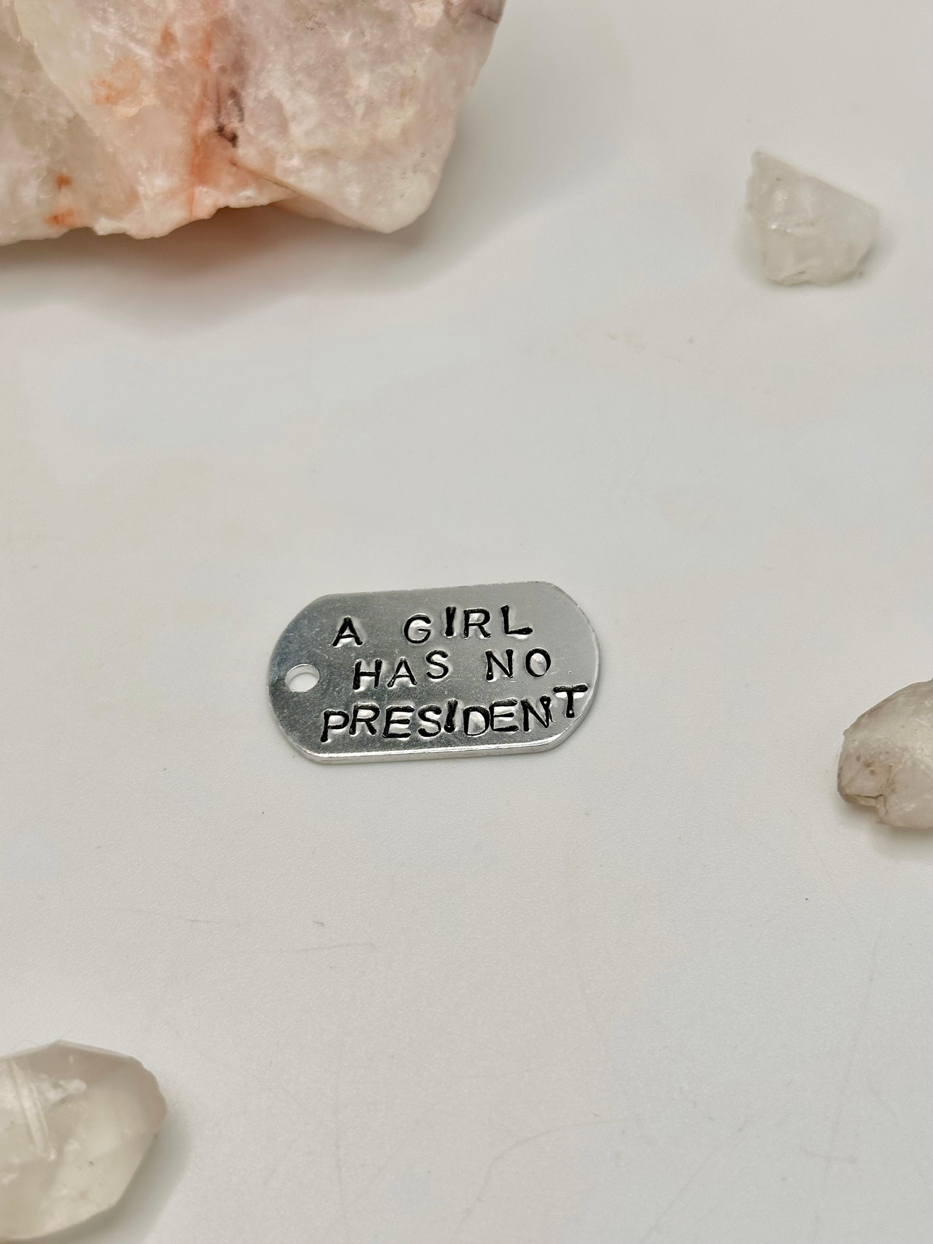 Stamped Conversation Charms