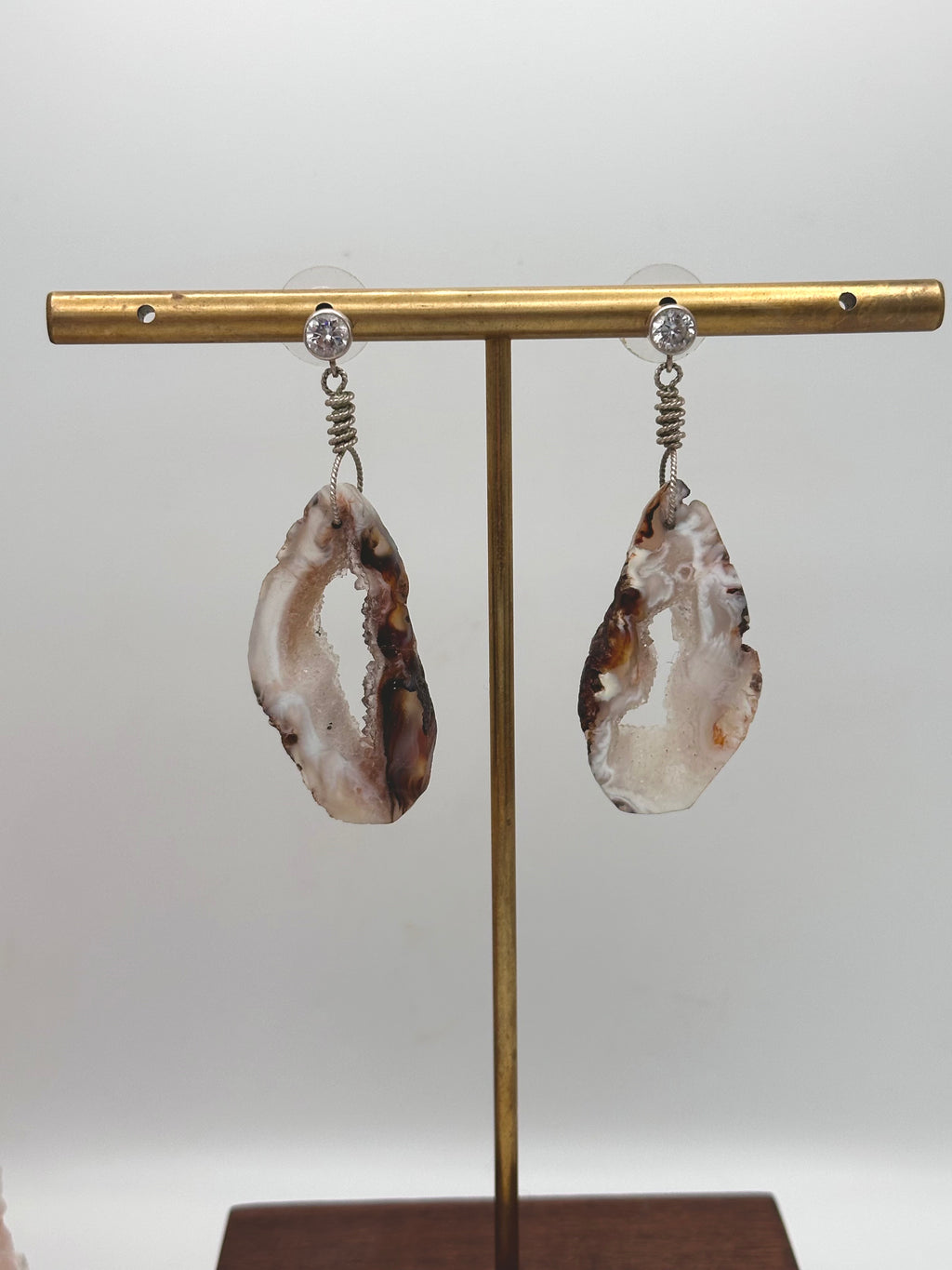 Natural Gemstone earrings