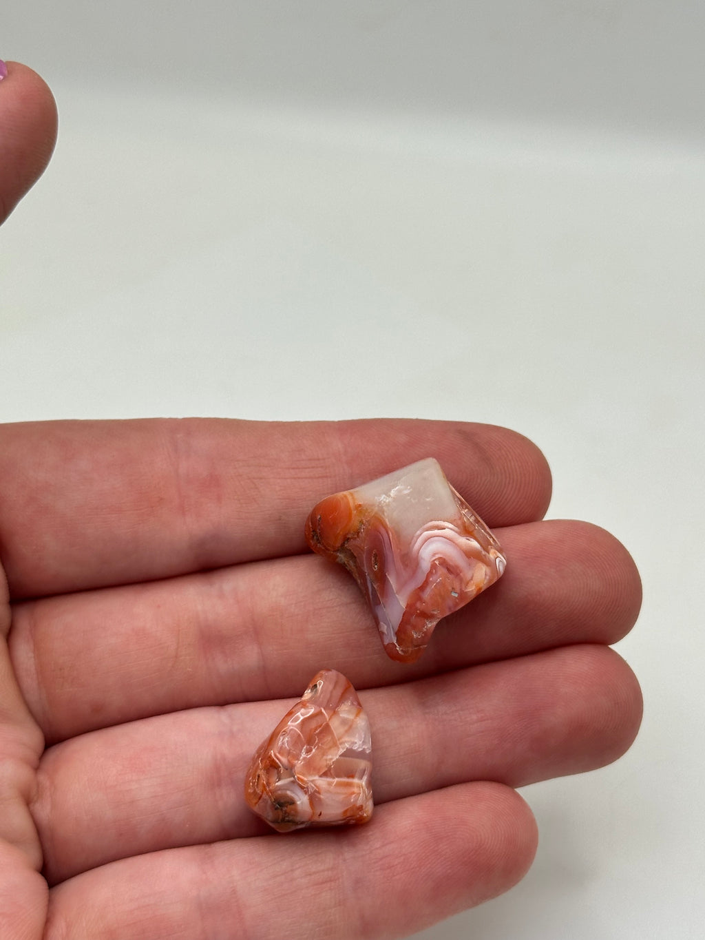 Banded Carnelian Agates