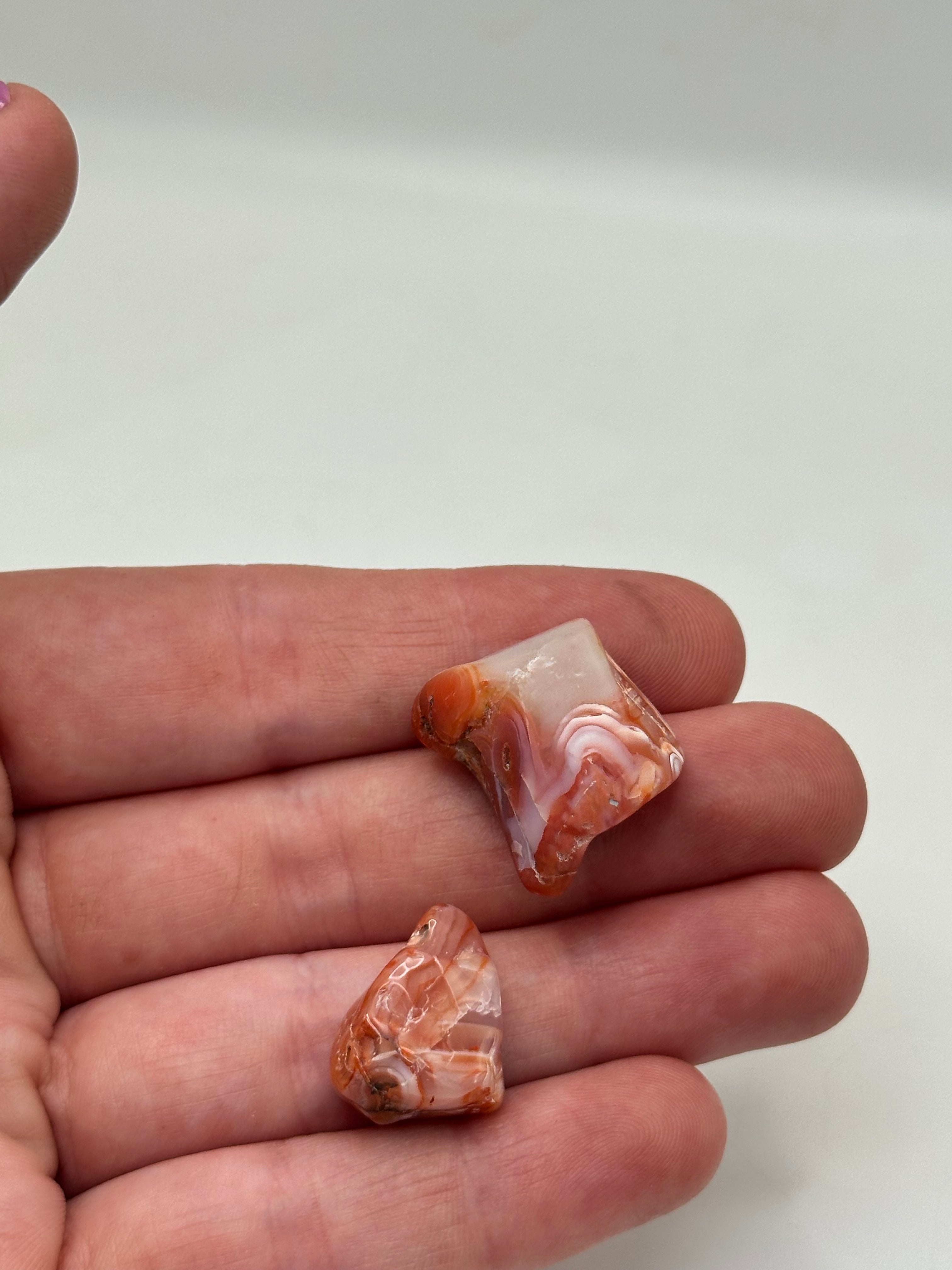 Banded Carnelian Agates