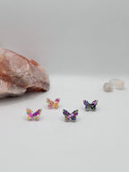 Glitter resin studs