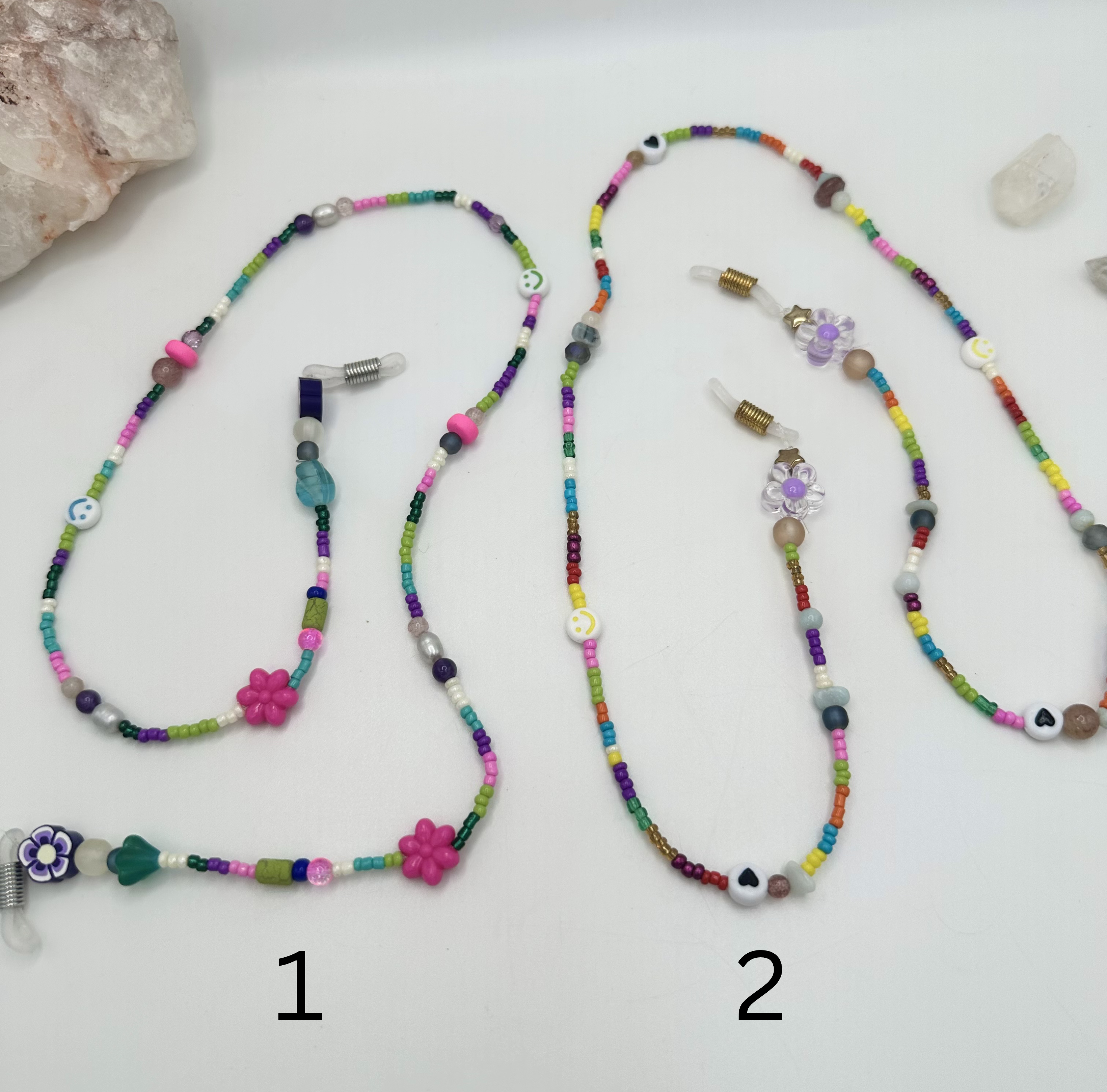 Beaded Eyewear Straps