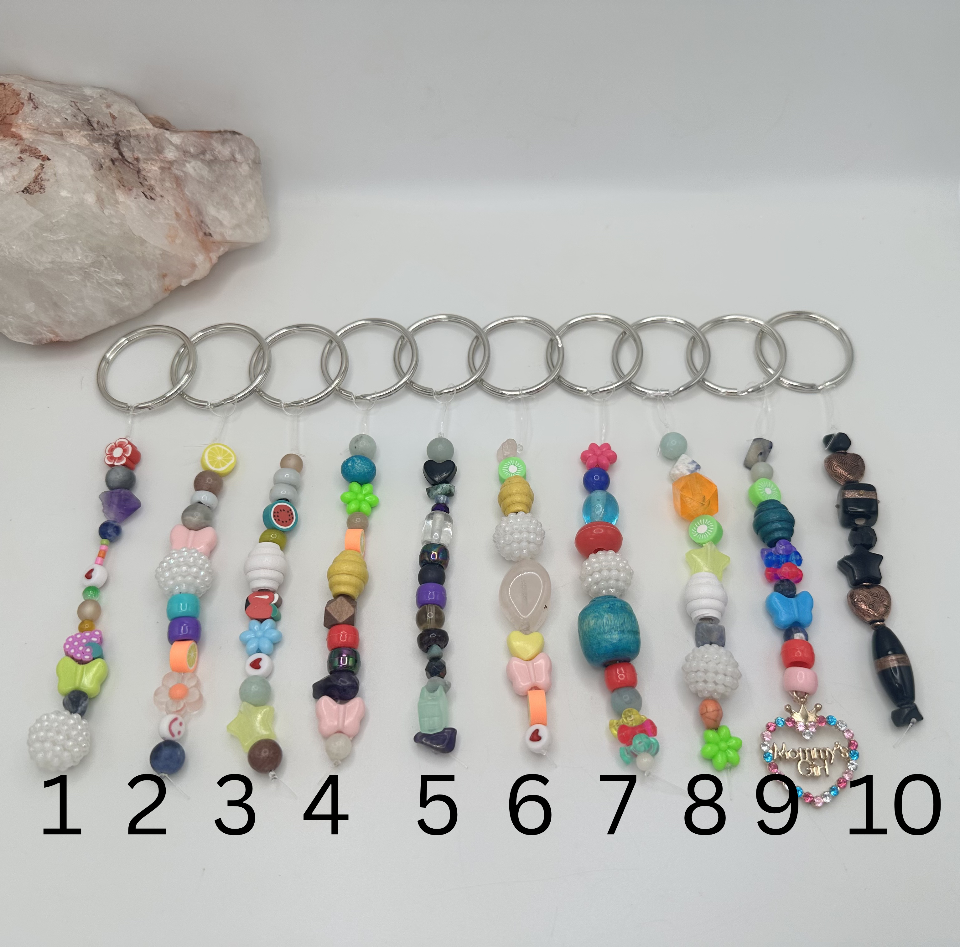 Beaded Keychains