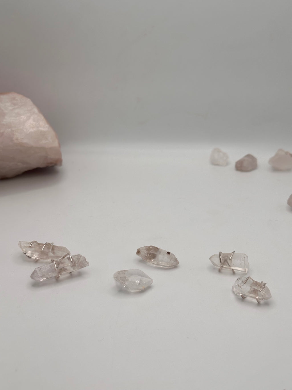 Montana Quartz crystal studs