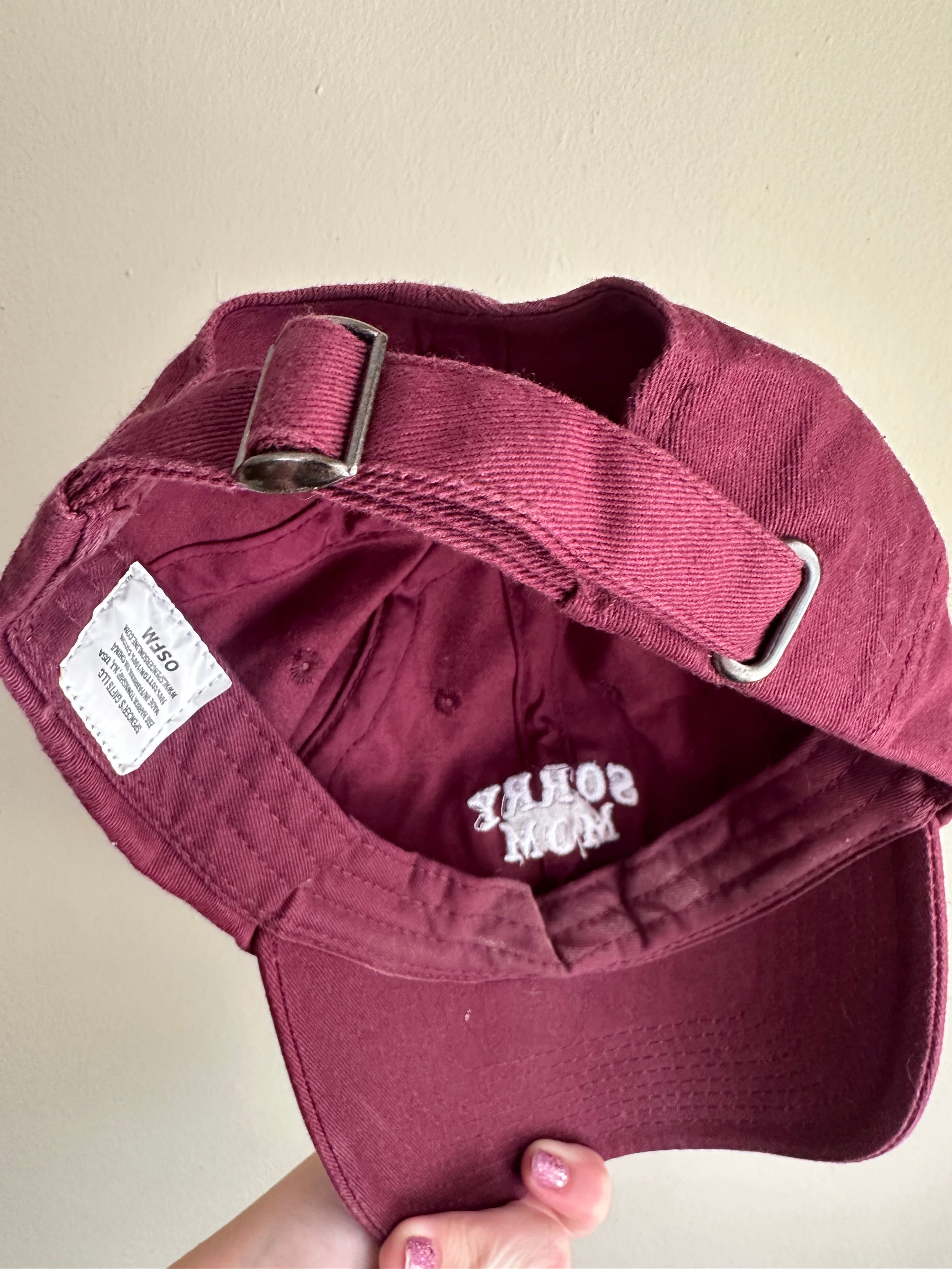 Sorry Mom Maroon Hat