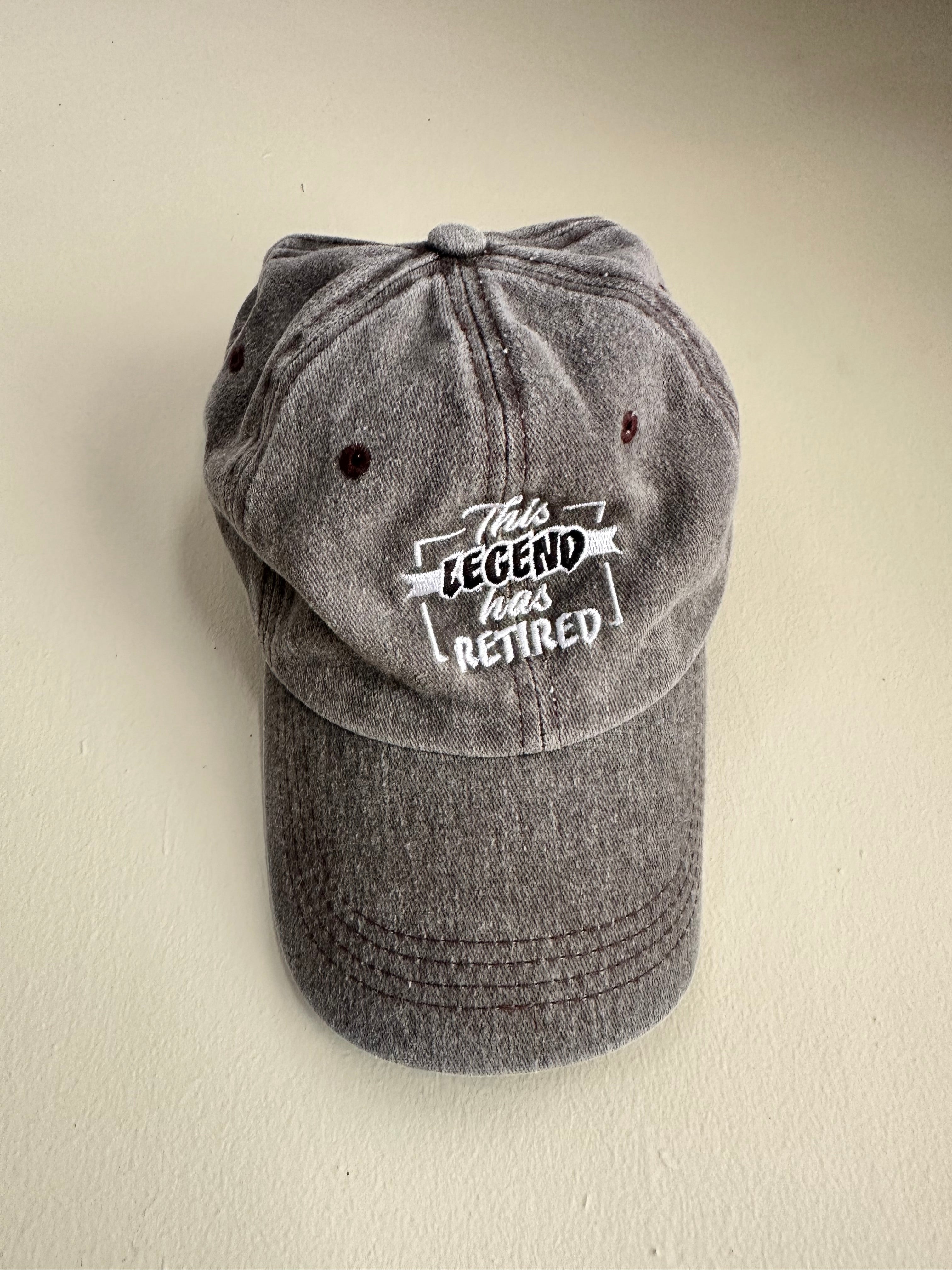 This Legend Has Retired Hat
