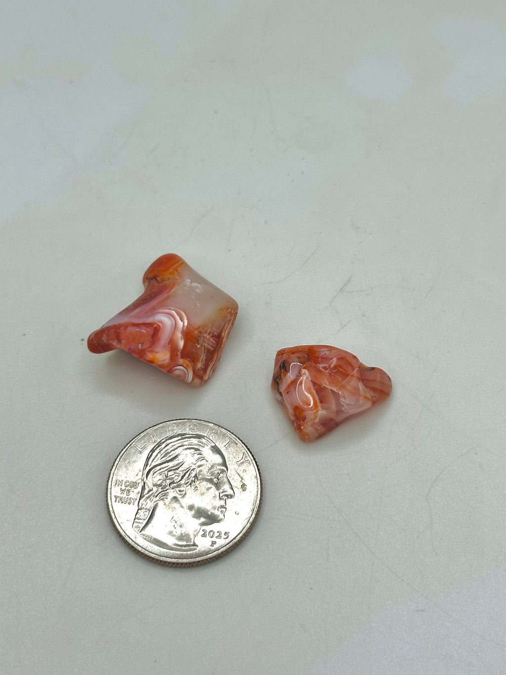 Banded Carnelian Agates