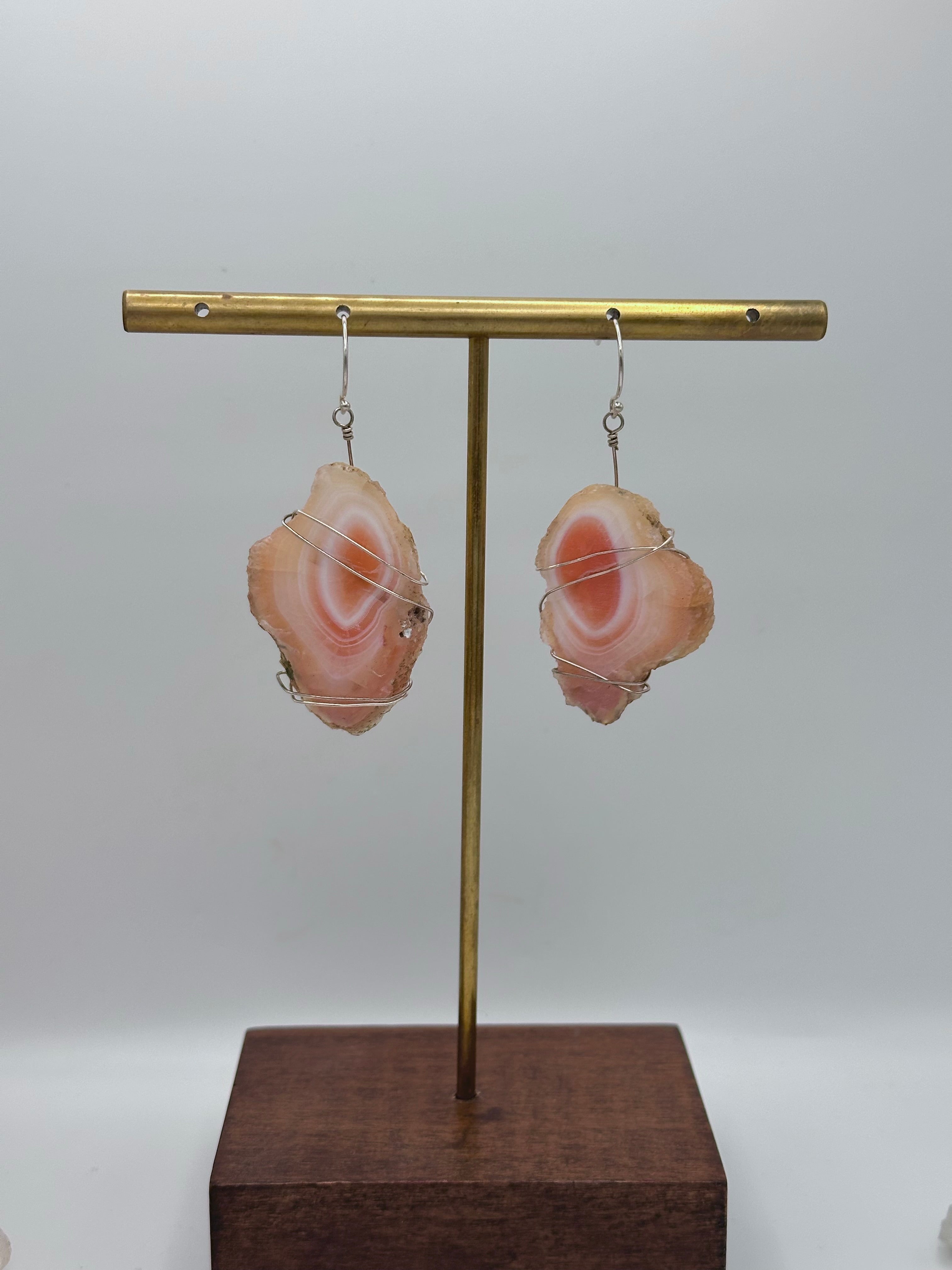 Natural Gemstone earrings
