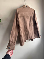 Umgee Utility Jacket with Floral Embroidery