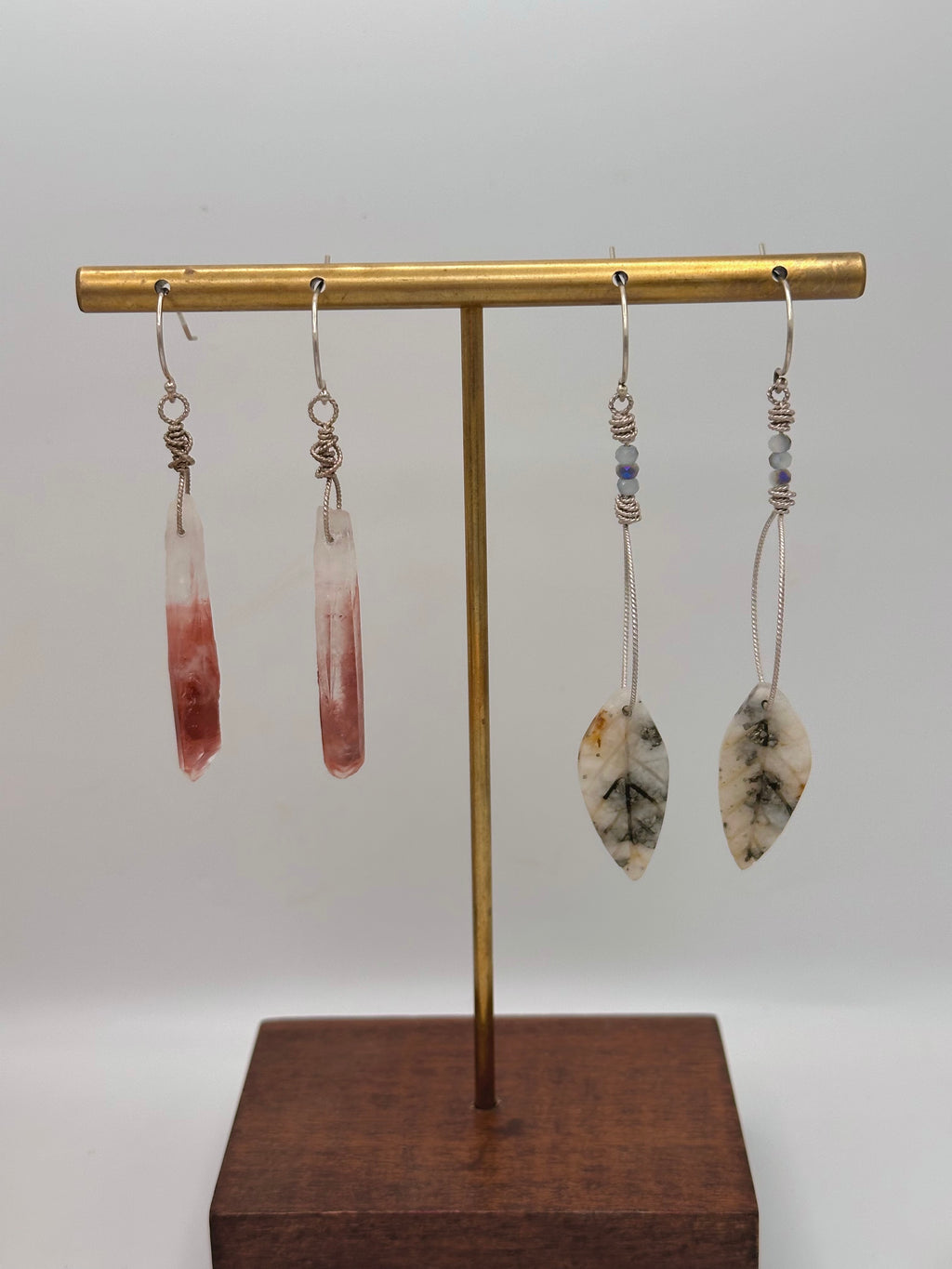 Natural Gemstone earrings