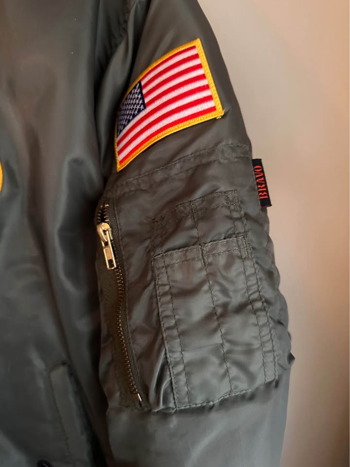 Vintage US Navy MA-1 Flight Bomber Jacket