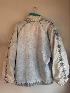 Vintage 90s Gloria Vanderbilt Denim Puffer Jacket