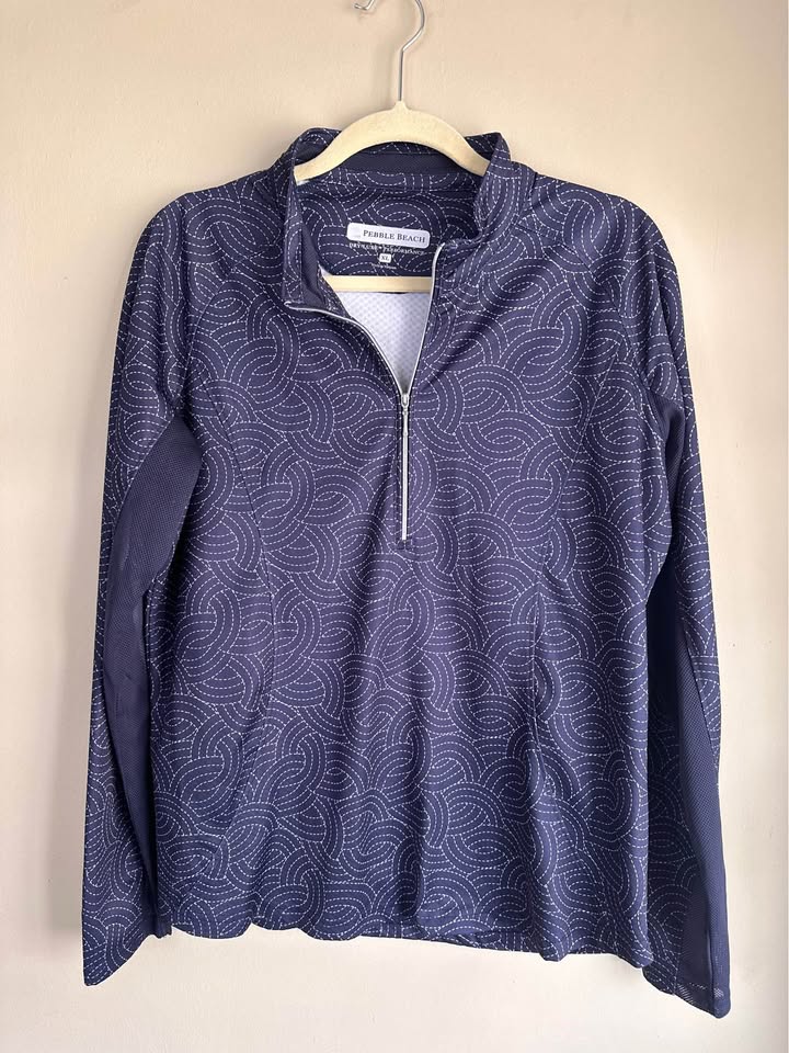 Pebble Beach Dry Luxe Golf Half-Zip