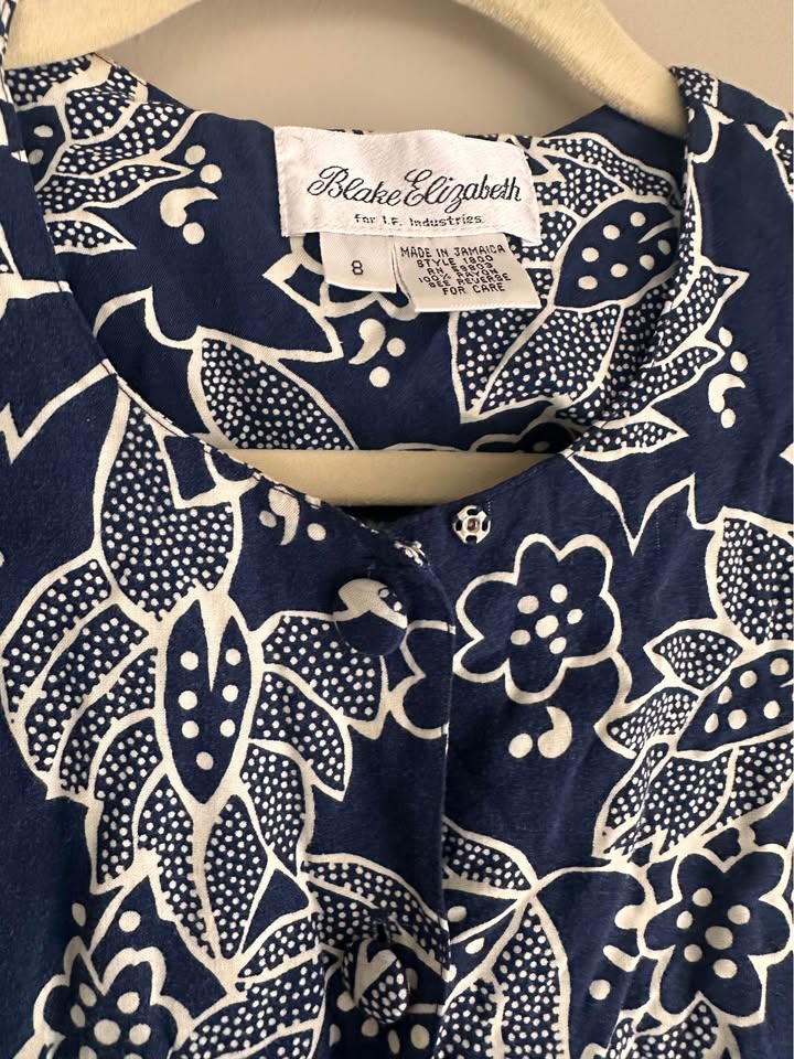 Vintage Blake Elizabeth Ruffled Blouse