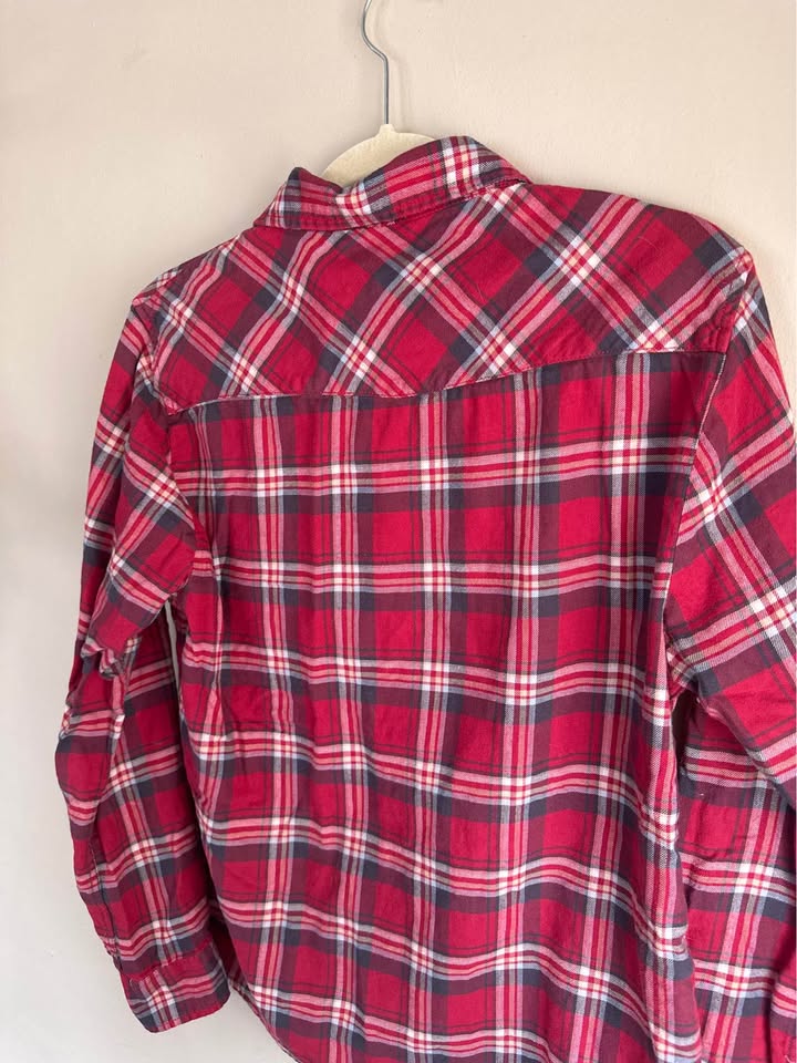 Jachs Girlfriend Western Plaid Flannel