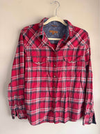 Jachs Girlfriend Western Plaid Flannel