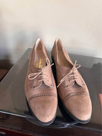 Vintage 9.5AA Salvatore Ferragamo Suede Loafers