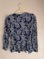 Vintage Blake Elizabeth Ruffled Blouse