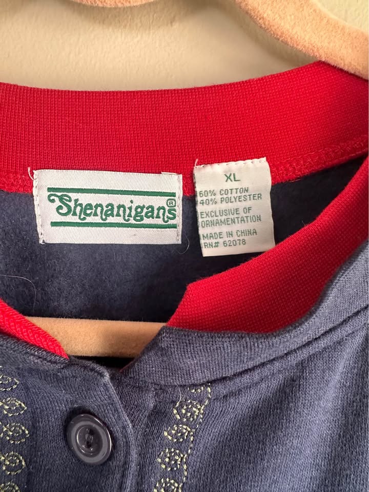 Shenanigans Floral Embroidered Cardigan