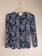 Vintage Blake Elizabeth Ruffled Blouse