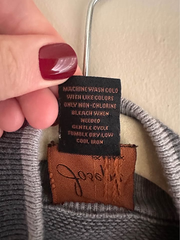 Cotton Cashmere 1/4 Zip with Elbow Patches