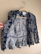 Vintage Blake Elizabeth Ruffled Blouse
