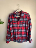 Free Nature NYC Plaid Flannel Shirt