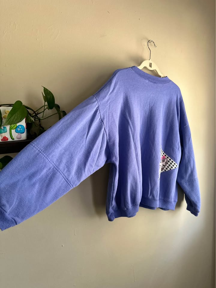 Vintage "Houndstooth" Hound Dog Sweatshirt