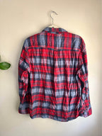 Free Nature NYC Plaid Flannel Shirt