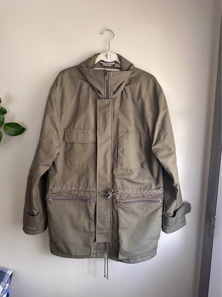Vintage Boston Athletic Club Military Field Jacket