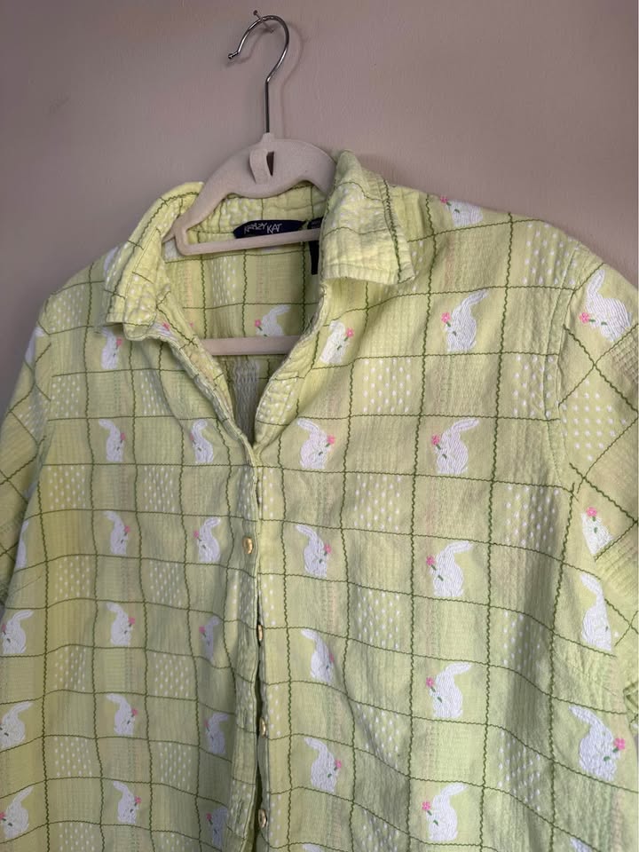 Vintage Springtime Easter Bunny Shirt