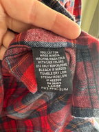 Free Nature NYC Plaid Flannel Shirt