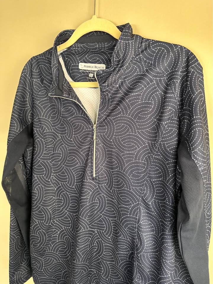 Pebble Beach Dry Luxe Golf Half-Zip
