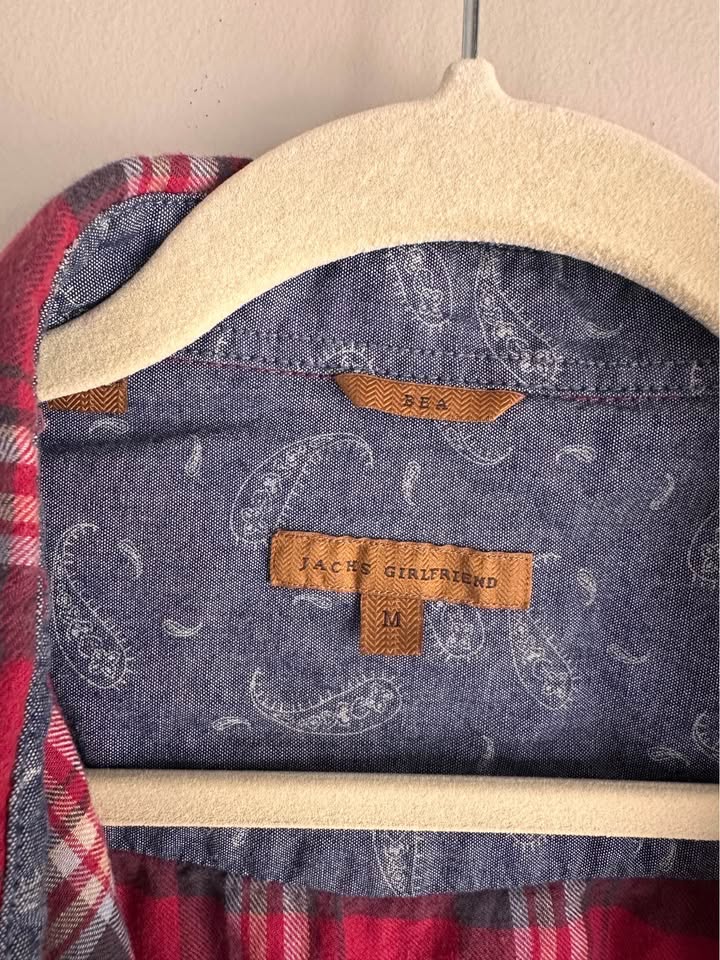 Jachs Girlfriend Western Plaid Flannel