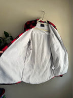 Buffalo Plaid Sherpa-Lined Flannel Jacket