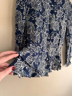 Vintage Blake Elizabeth Ruffled Blouse