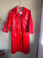 Vintage 80s Kenn Sporn Wippette Vinyl Raincoat