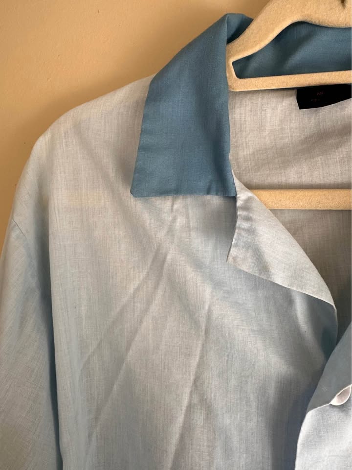 Vintage 1970s Sears Pajama Shirt