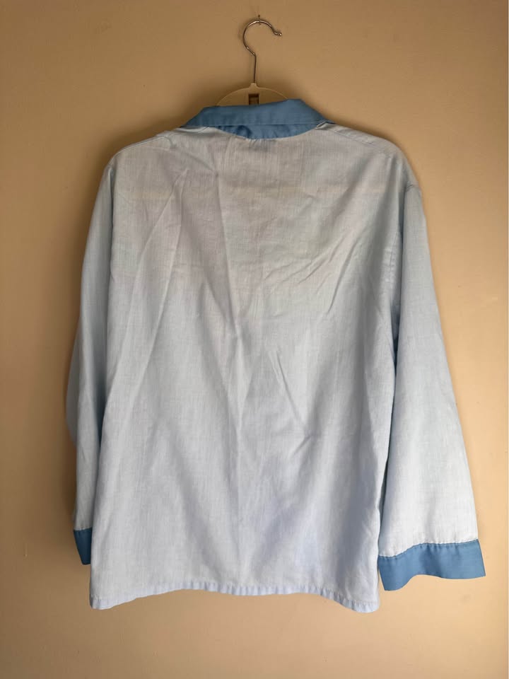 Vintage 1970s Sears Pajama Shirt