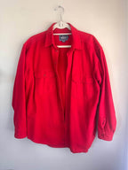 Bright Red Woolrich Cotton Flannel