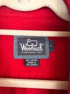 Bright Red Woolrich Cotton Flannel