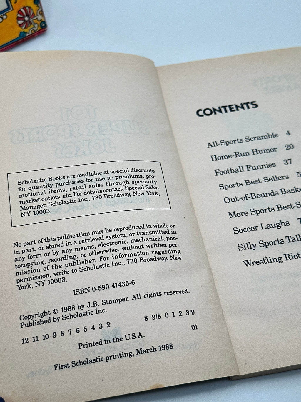 Vintage Joke Books