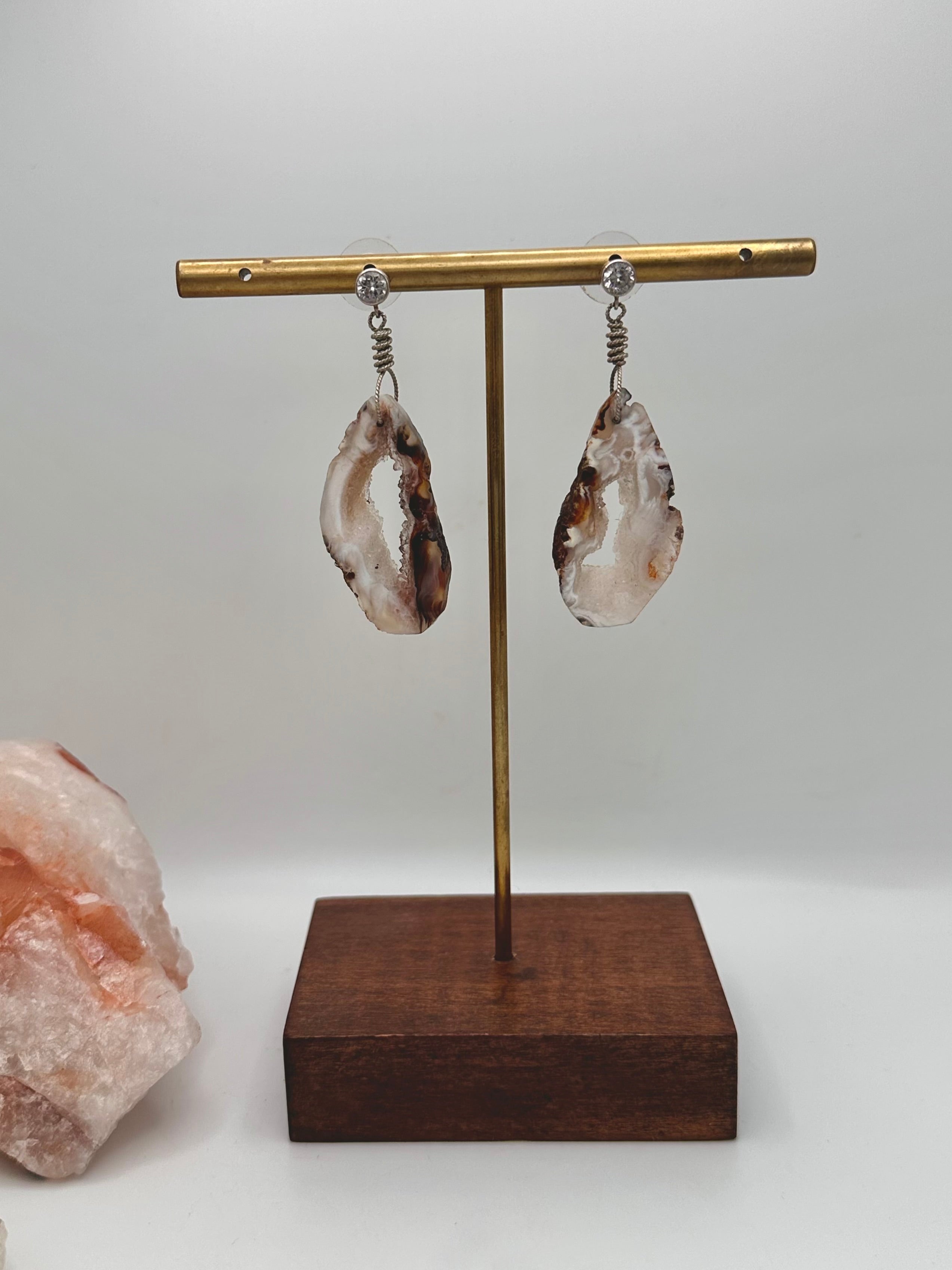 Natural Gemstone earrings