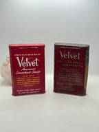 Antique Velvet Tobacco Tins