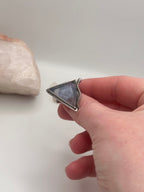 Blue Fluorite Snake ring