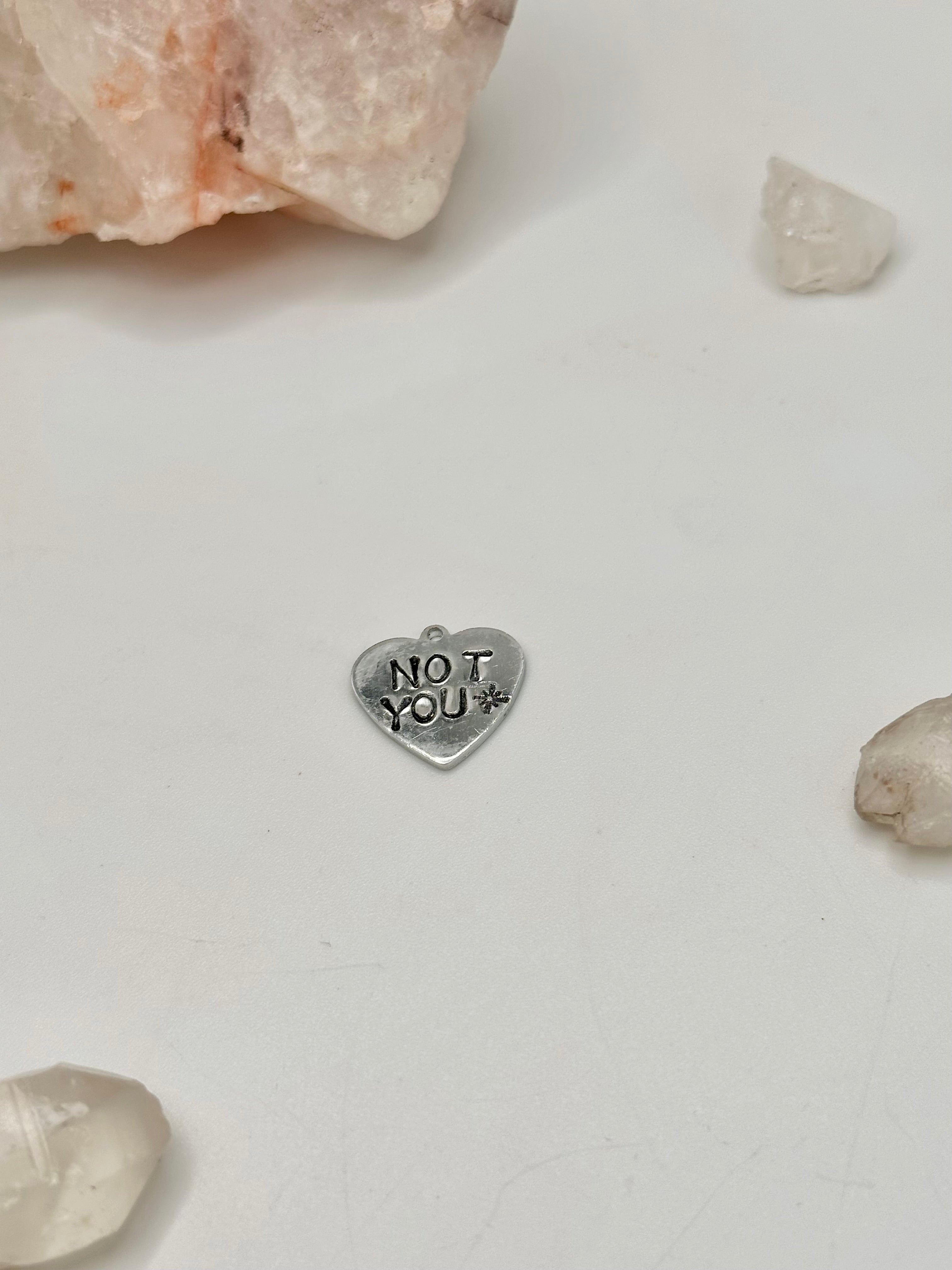 Stamped Conversation Charms